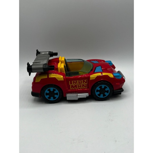 Marvel Iron Man's HOVER CAR Vehicle Super Hero Squad Loose Incomplete - Picture 6 of 14